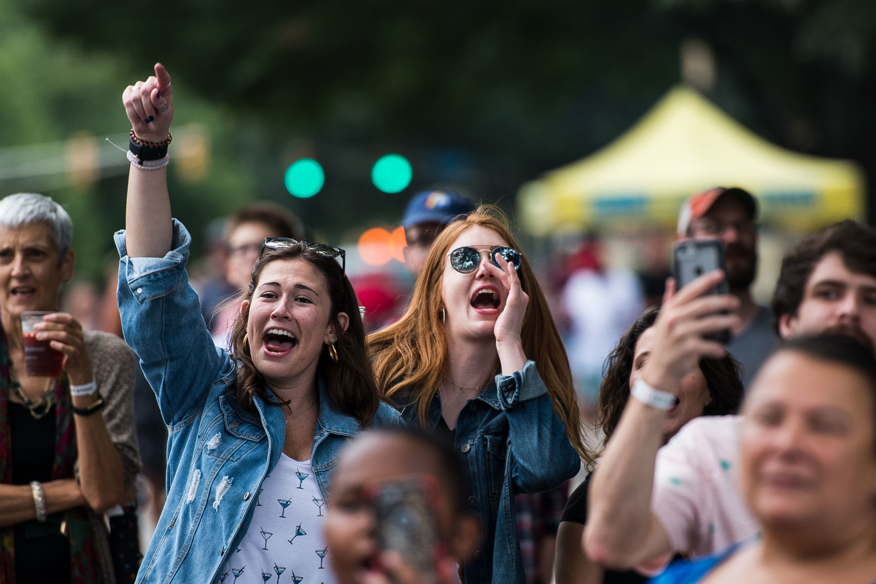 Jam Room Music Festival cheering